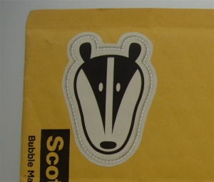 Badger Sticker by Merit Badger